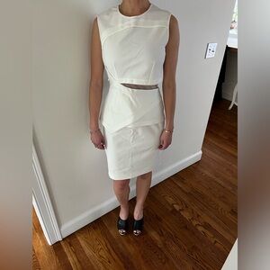 Yigal Azrouel Mock Cropped Top Dress